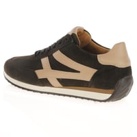 Gabor - Globe Suede Trainers - Brown 2