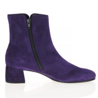 Gabor - 680.13 Low Block Heel Ankle Boots, Purple 3
