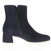 Gabor - Abbey Low Block Heel Ankle Boots Midnight 3