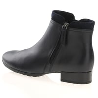 Gabor - Briano Leather Ankle Boots Dark Navy 2