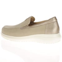 G-Comfort - 2629BC Suede Slip On Loafers - Beige Combi 3