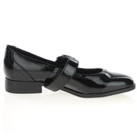 Jana - 22175 Mary Jane Shoes, Black Patent 3