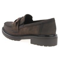 Jana - 24764 Chunky Loafers, Mocca 2