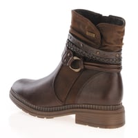 Jana - 25464 Water Resistant Ankle Boots, Brown 2