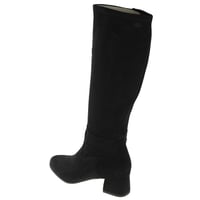 Jana - 25569 Sock Long Boot, Black 2