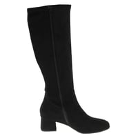 Jana - 25569 Sock Long Boot, Black 3