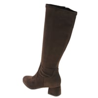 Jana - 25569 Sock Long Boots, Mocca 2