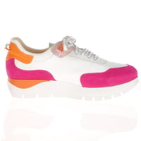 Jose Saenz - 2287 Chunky Trainers, White/Pink 2