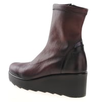 Jose Saenz - 6427 Leather Wedge Boot Bordeaux 2