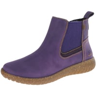 Josef Seibel - Angelina 01 Leather Chelsea Boots - Purple 2