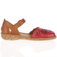 Josef Seibel - Rosalie 04 Closed Toe Sandals, Red 3