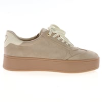 Marco Tozzi - 23716 Side Zip Trainers, Beige 3