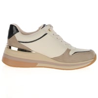 Marco Tozzi - 23764 Side Zip Trainers, Cream Comb 3