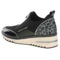 Marco Tozzi - 24780 Front Zip Trainers, Black 2