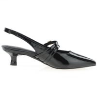 Marco Tozzi - 29508 Sling Back Shoes Black Patent 3
