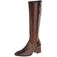 Miss Elastic - 75310 Knee Sock Boots - Brown 2