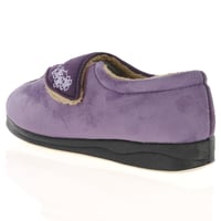 Padders - Hug Velcro Strap Slippers, Purple 2