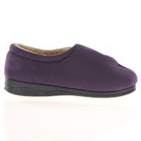 Padders - Hug Velcro Strap Slippers, Purple 3
