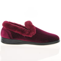 Padders - Repose Warm Lined Slippers, Red 3