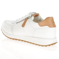 Paul Green - 4085 Side Zip Trainers, White 3