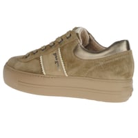 Paul Green - 5567 Suede Flatform Trainers, Antelope 2