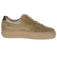 Paul Green - 5567 Suede Flatform Trainers, Antelope 3