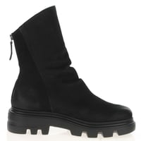 Paul Green - 8253 Nubuck Ankle Boots, Black 3