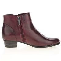 Regarde Le Ciel - Stefany - 333 Ankle Boots, Sangria 3