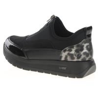 Remonte - D2V01-04 Front Zip Trainers, Black 2