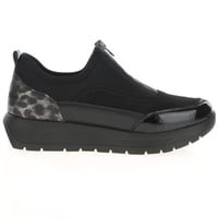 Remonte - D2V01-04 Front Zip Trainers, Black 3