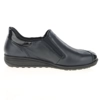 Rieker - 47267-14 Leather Slip On Shoes - Navy 3