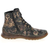 Rieker - 53632-90 Laced Ankle Boots, Floral 3