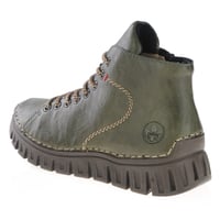 Rieker - 57501-54 Casual Lace Up Ankle Boots - Dark Green 2