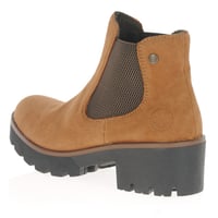 Rieker - 79265-22 Chunky Suede Ankle Boots - Brown 3