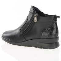 Rieker - L4861-00 Twin Zip Boots, Black 2