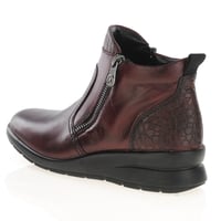 Rieker - L4861-35 Twin Zip Boots, Merlot 2