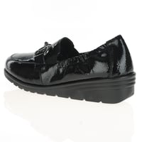 Rieker - L5352-00 Low Wedge Loafers - Black 3
