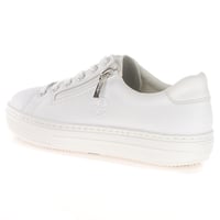Rieker - L59L1-83 Side Zip Trainers - White 2