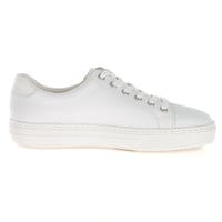 Rieker - L59L1-83 Side Zip Trainers - White 3