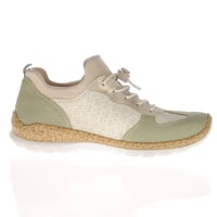 Rieker - N4260-80 Slip on Trainers, Sage Combi 2