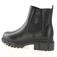 s.Oliver - 25402 Chunky Chelsea Ankle Boots, Black 3