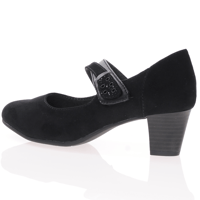 Jana - 24464 Mary Jane Shoe Black 2