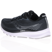 Saucony - Ride 14 Mesh Trainers - Black 3