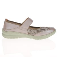 Softmode - Cam Mary Jane Shoes, Taupe Shimmer 2