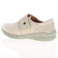 Softmode - Daba Velcro Strap Shoes, Light Beige 2