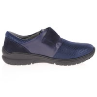 Softmode - Daba Velcro Strap Shoes, Navy 3