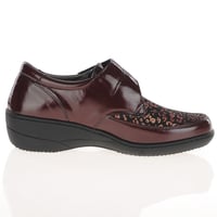 Softmode - Elma Velcro Strap Shoes, Bordeaux 3