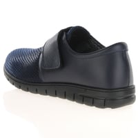 Softmode - Giselle Velcro Strap Shoes, Navy 2