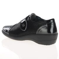 Softmode - Zabrina Velcro Strap Shoes, Black 2