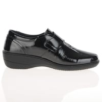 Softmode - Zabrina Velcro Strap Shoes, Black 3